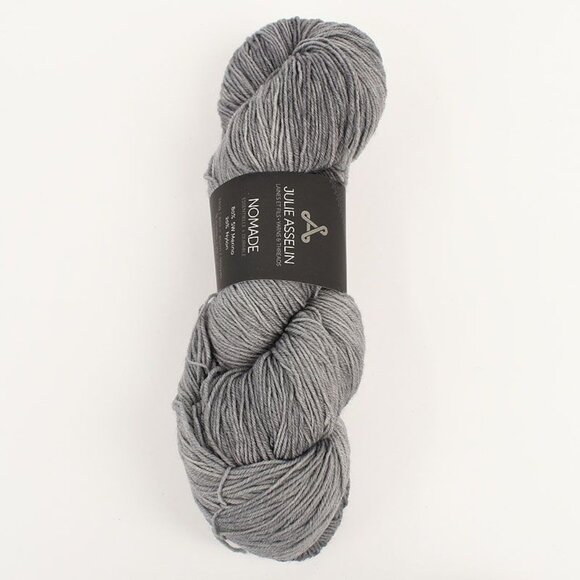 Julie Asselin Nomade Fingering Weight Yarn SW Merino Nylon 500yds Shining Armor - Picture 1 of 3